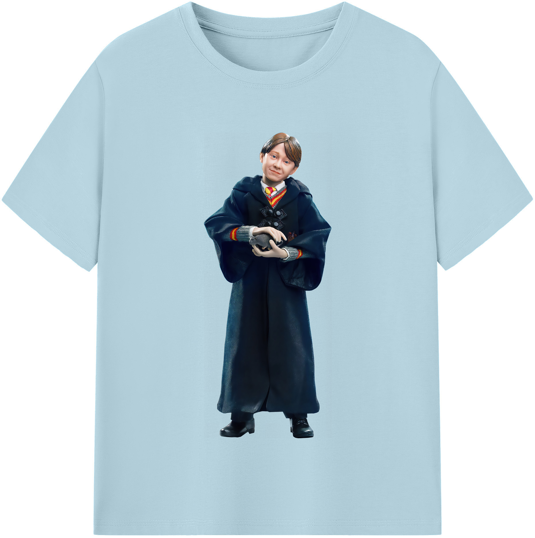 （画像用） Harry Potter ハリー・ポッターシリーズ 綿100％半袖Tシャツ（フロントプリント）